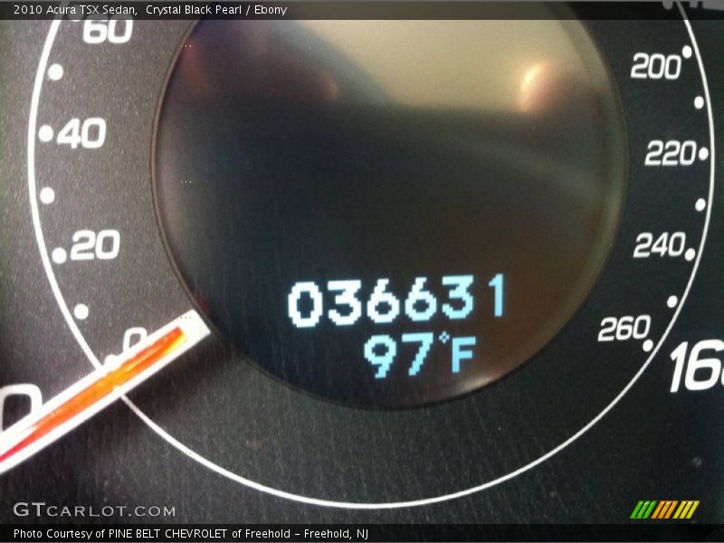Crystal Black Pearl / Ebony 2010 Acura TSX Sedan