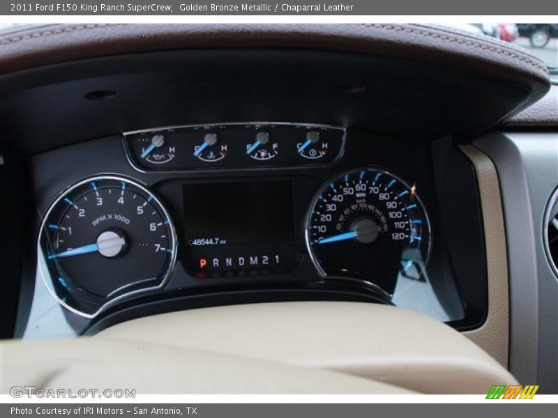 Golden Bronze Metallic / Chaparral Leather 2011 Ford F150 King Ranch SuperCrew