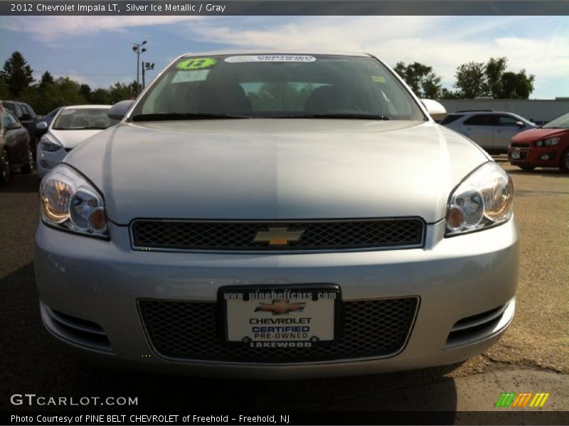 Silver Ice Metallic / Gray 2012 Chevrolet Impala LT