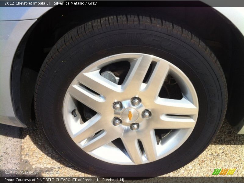 Silver Ice Metallic / Gray 2012 Chevrolet Impala LT