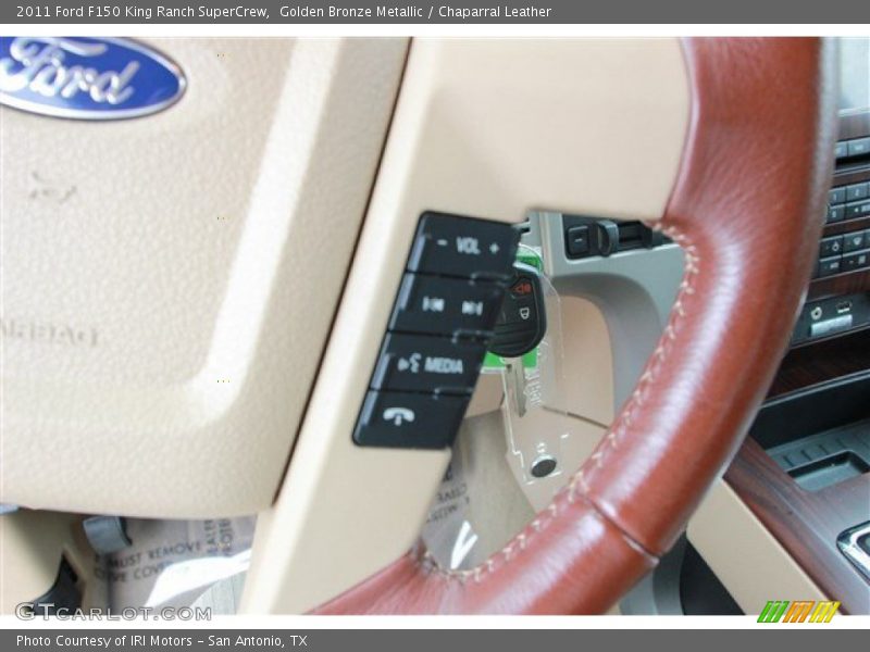 Golden Bronze Metallic / Chaparral Leather 2011 Ford F150 King Ranch SuperCrew