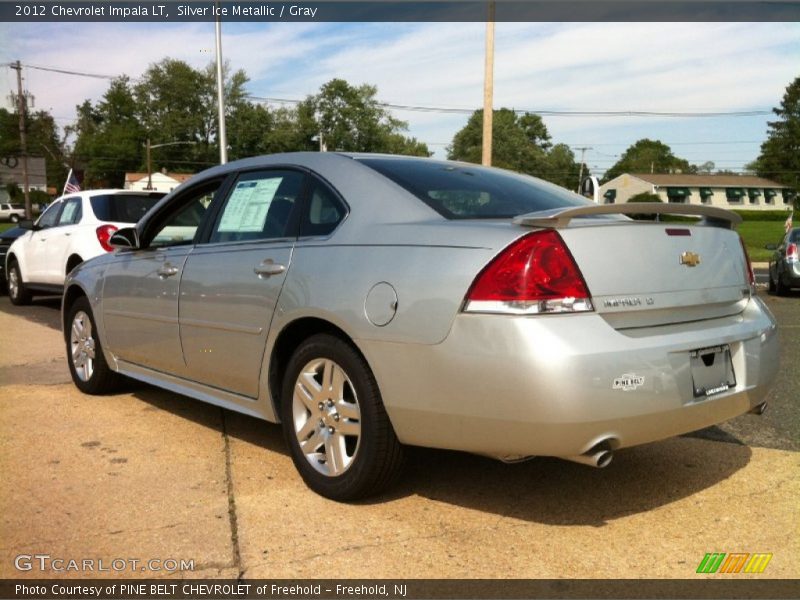 Silver Ice Metallic / Gray 2012 Chevrolet Impala LT