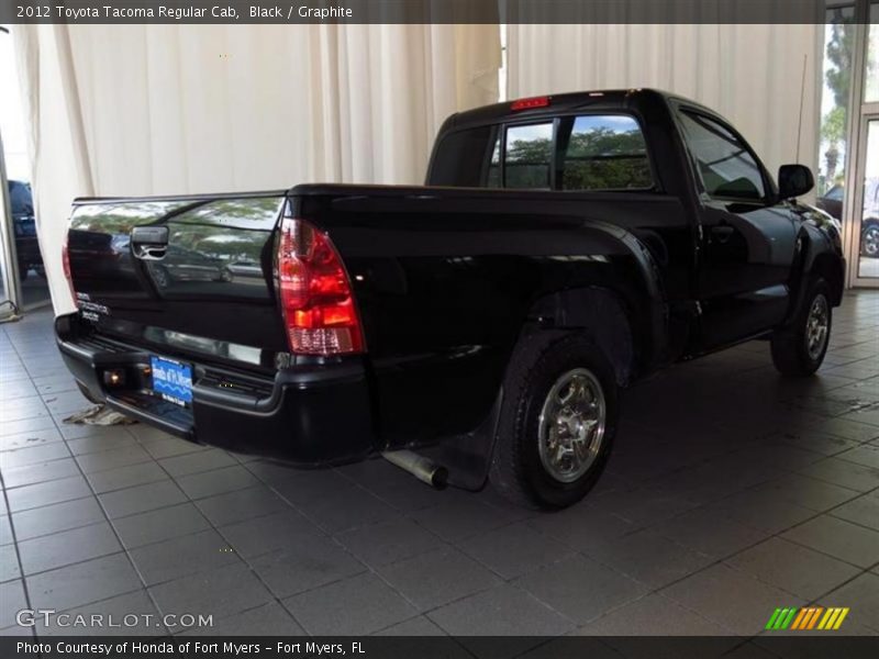 Black / Graphite 2012 Toyota Tacoma Regular Cab