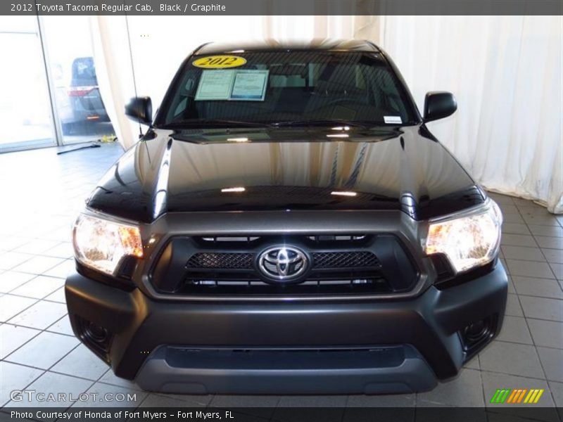 Black / Graphite 2012 Toyota Tacoma Regular Cab