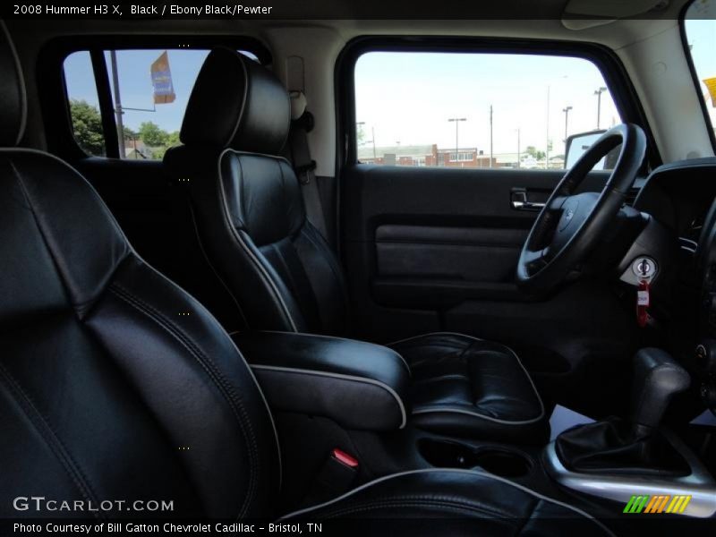 Black / Ebony Black/Pewter 2008 Hummer H3 X