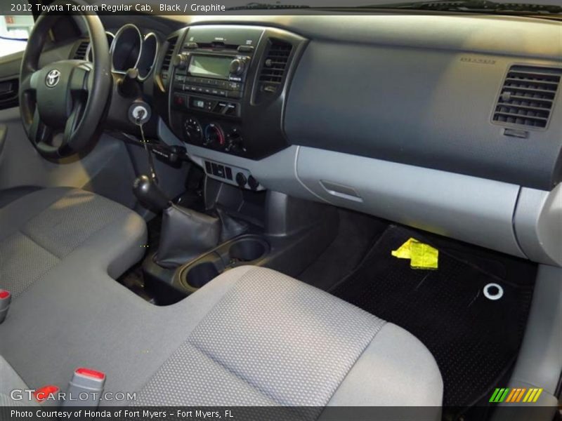 Black / Graphite 2012 Toyota Tacoma Regular Cab
