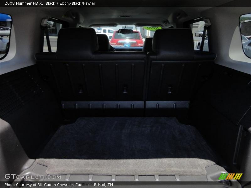 Black / Ebony Black/Pewter 2008 Hummer H3 X