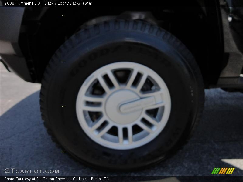 Black / Ebony Black/Pewter 2008 Hummer H3 X