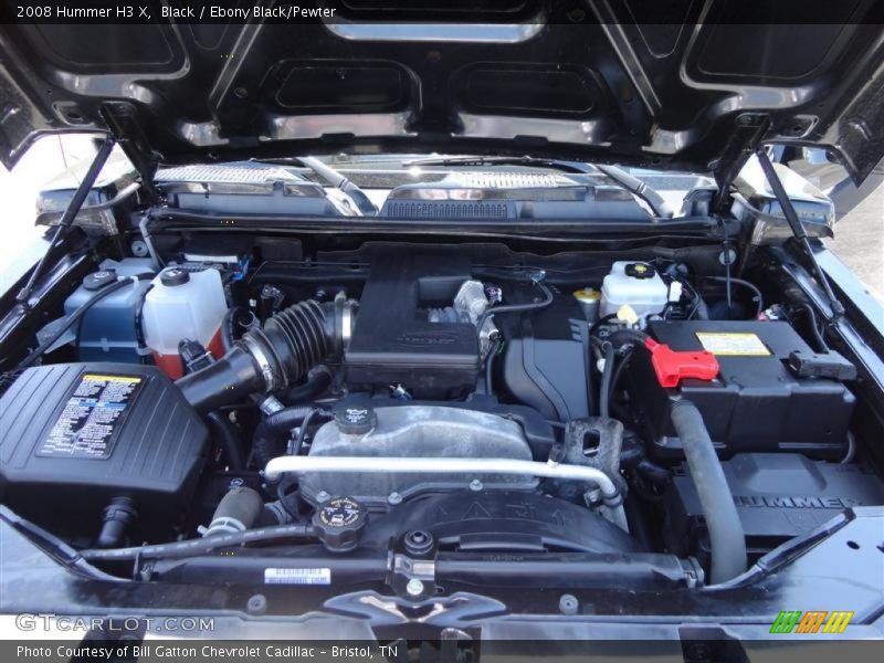 Black / Ebony Black/Pewter 2008 Hummer H3 X