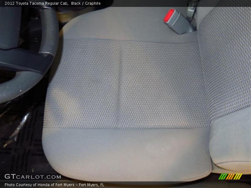 Black / Graphite 2012 Toyota Tacoma Regular Cab
