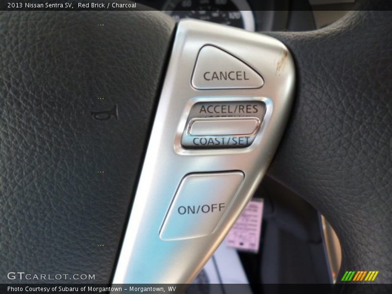 Red Brick / Charcoal 2013 Nissan Sentra SV