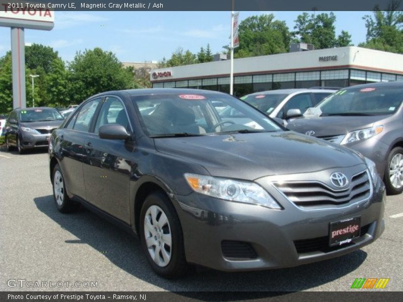 Magnetic Gray Metallic / Ash 2011 Toyota Camry LE