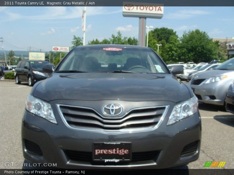 Magnetic Gray Metallic / Ash 2011 Toyota Camry LE
