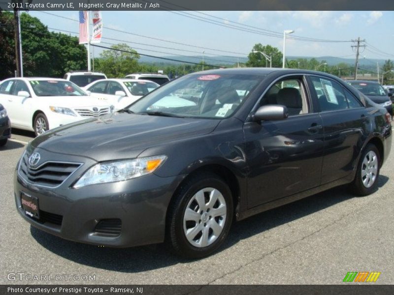 Magnetic Gray Metallic / Ash 2011 Toyota Camry LE