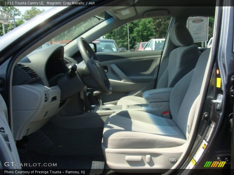 Magnetic Gray Metallic / Ash 2011 Toyota Camry LE
