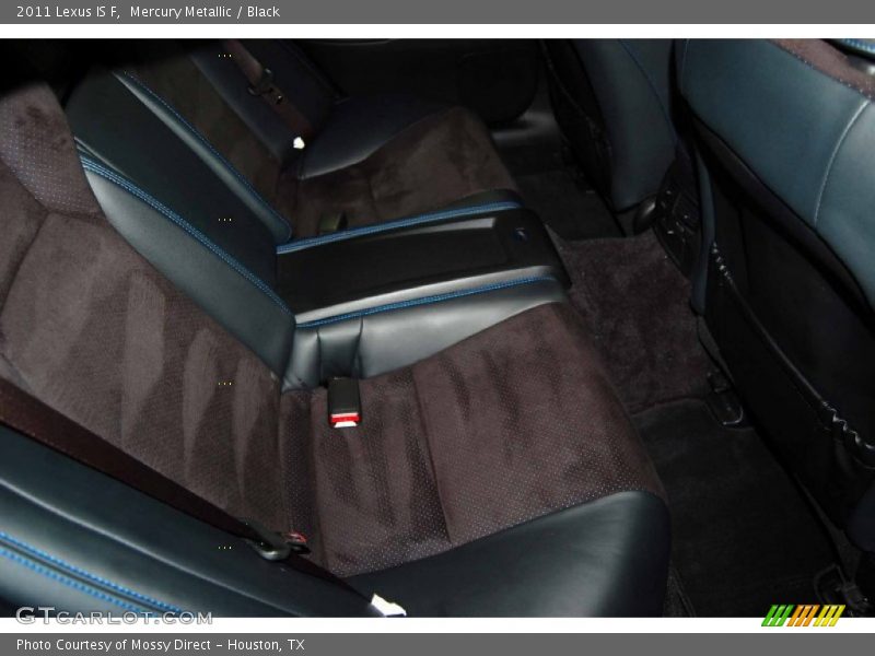 Mercury Metallic / Black 2011 Lexus IS F