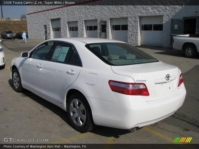 Super White / Bisque 2008 Toyota Camry LE V6