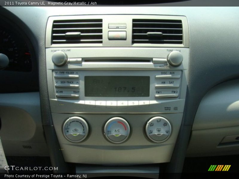 Magnetic Gray Metallic / Ash 2011 Toyota Camry LE