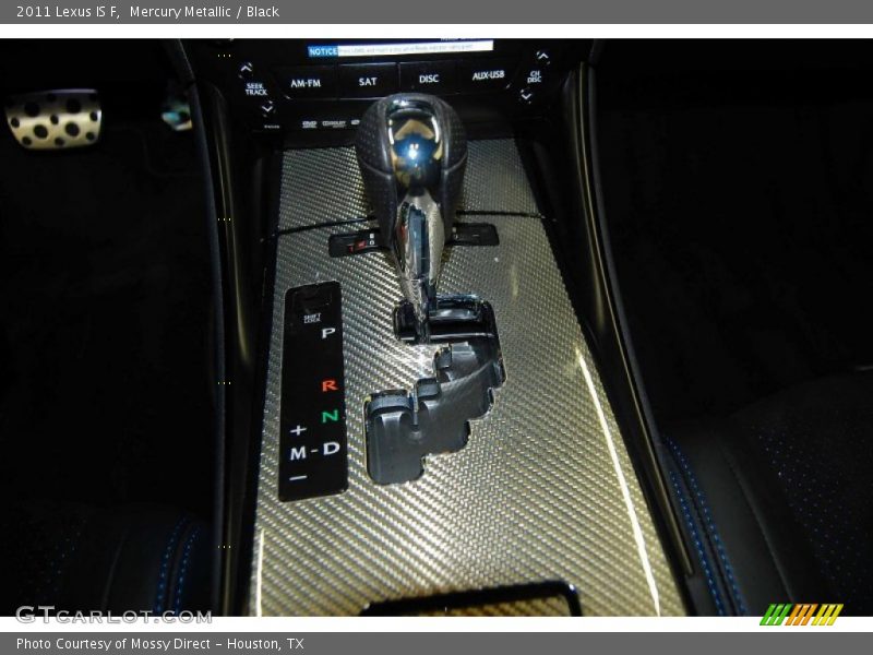  2011 IS F 8 Speed Sport Direct-Shift Automatic Shifter