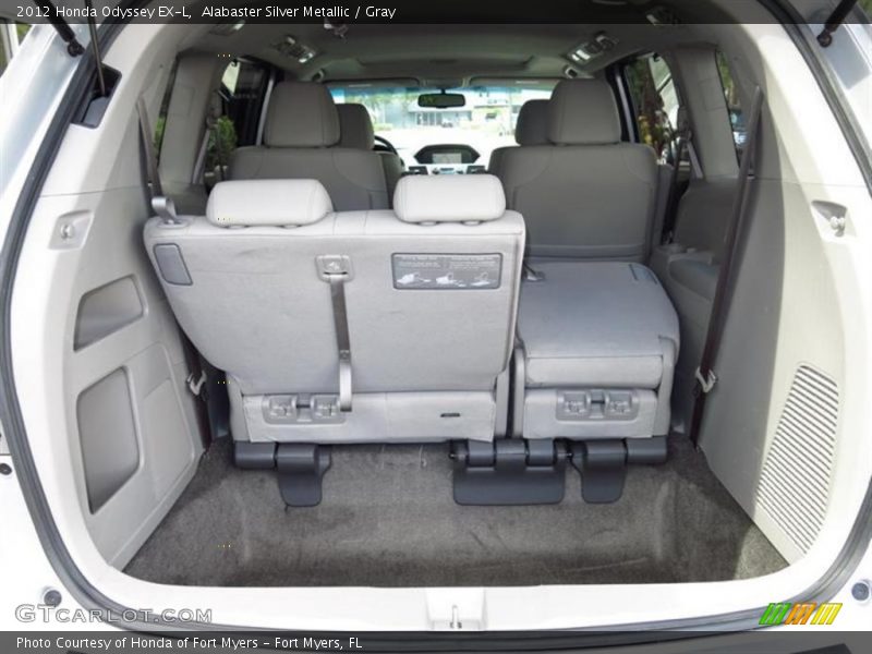 Alabaster Silver Metallic / Gray 2012 Honda Odyssey EX-L