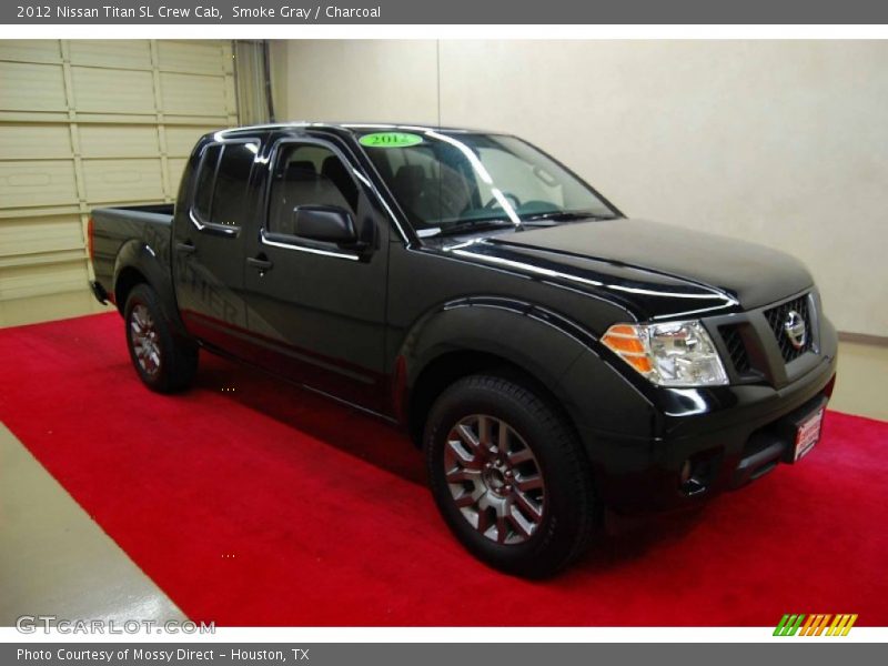 Smoke Gray / Charcoal 2012 Nissan Titan SL Crew Cab
