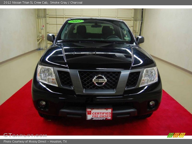 Smoke Gray / Charcoal 2012 Nissan Titan SL Crew Cab