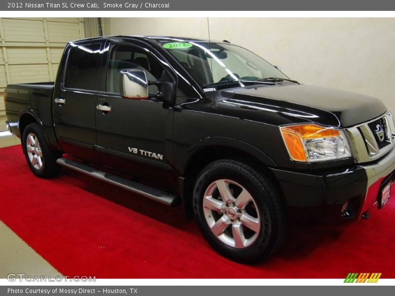Smoke Gray / Charcoal 2012 Nissan Titan SL Crew Cab