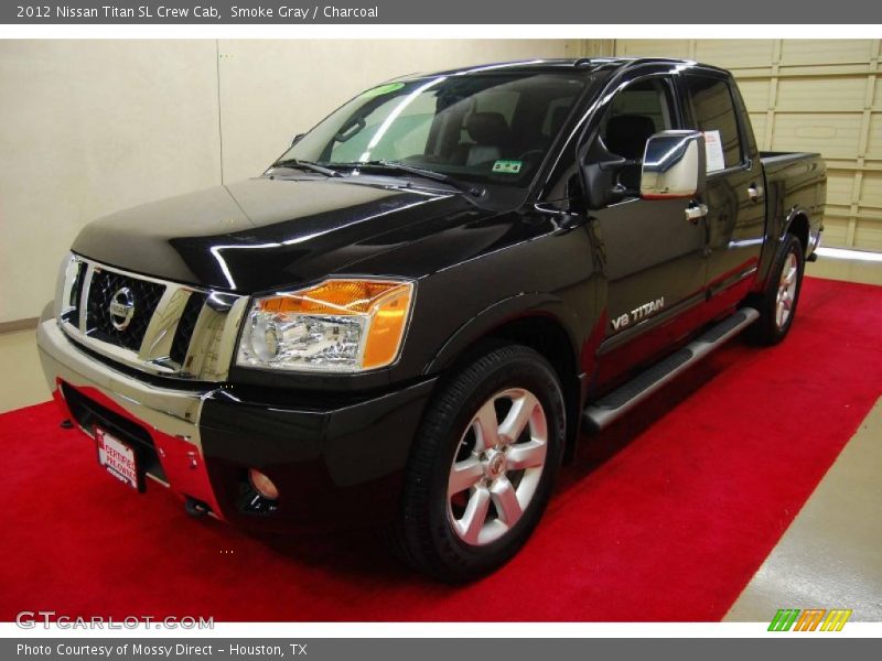 Smoke Gray / Charcoal 2012 Nissan Titan SL Crew Cab