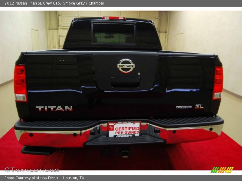 Smoke Gray / Charcoal 2012 Nissan Titan SL Crew Cab