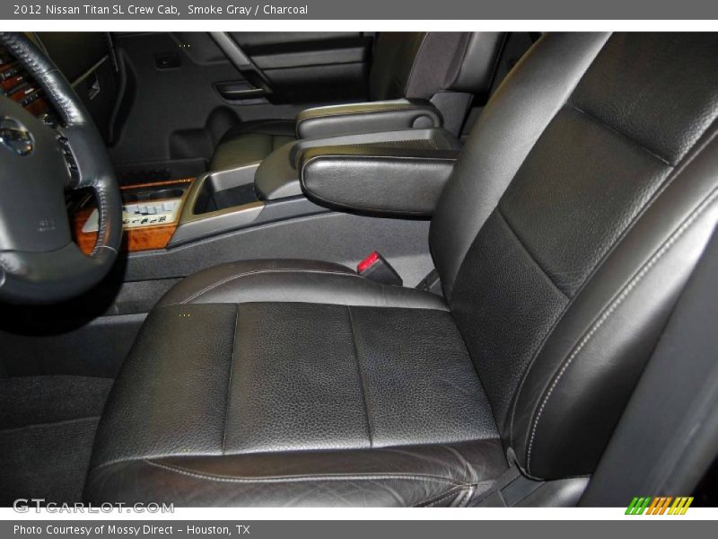 Smoke Gray / Charcoal 2012 Nissan Titan SL Crew Cab