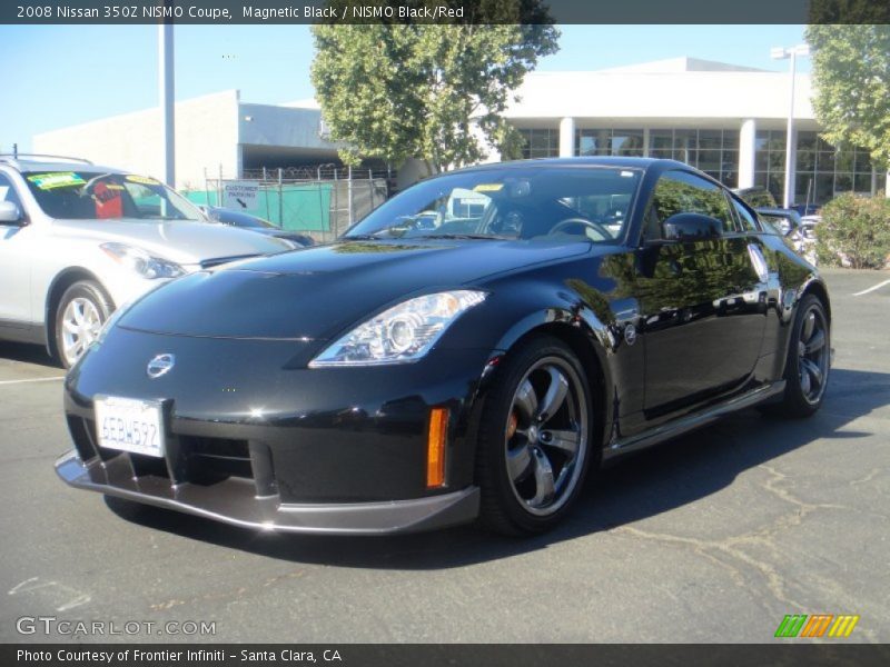 Magnetic Black / NISMO Black/Red 2008 Nissan 350Z NISMO Coupe