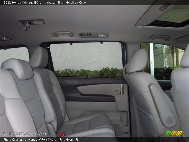 Alabaster Silver Metallic / Gray 2012 Honda Odyssey EX-L