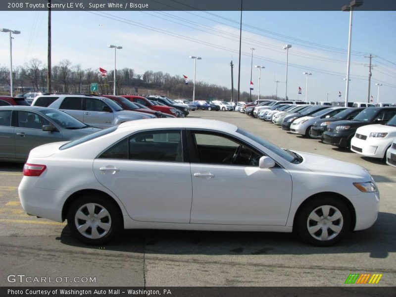 Super White / Bisque 2008 Toyota Camry LE V6