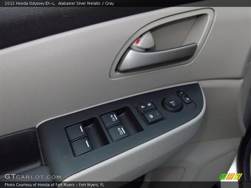 Alabaster Silver Metallic / Gray 2012 Honda Odyssey EX-L