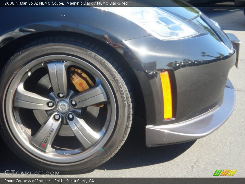 Magnetic Black / NISMO Black/Red 2008 Nissan 350Z NISMO Coupe