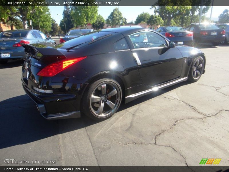 Magnetic Black / NISMO Black/Red 2008 Nissan 350Z NISMO Coupe