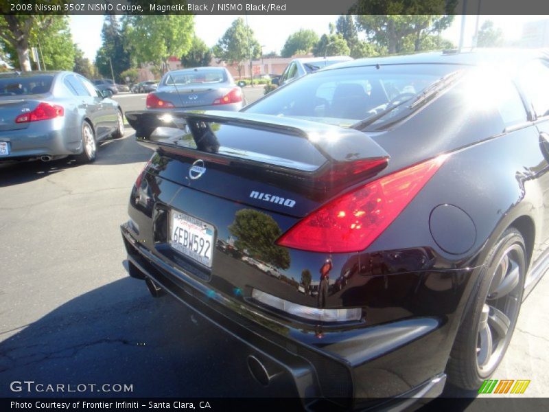 Magnetic Black / NISMO Black/Red 2008 Nissan 350Z NISMO Coupe