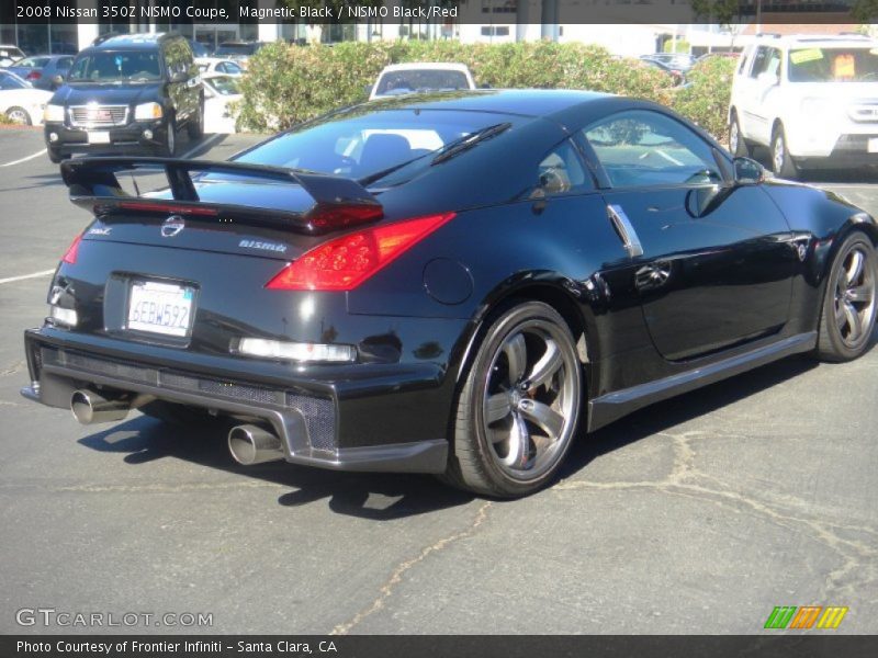 Magnetic Black / NISMO Black/Red 2008 Nissan 350Z NISMO Coupe