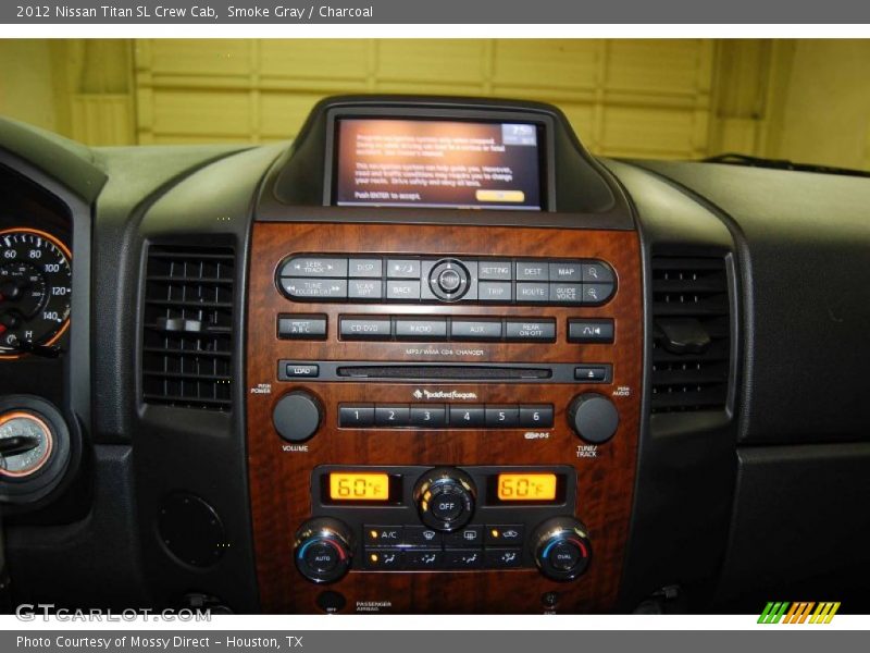 Smoke Gray / Charcoal 2012 Nissan Titan SL Crew Cab