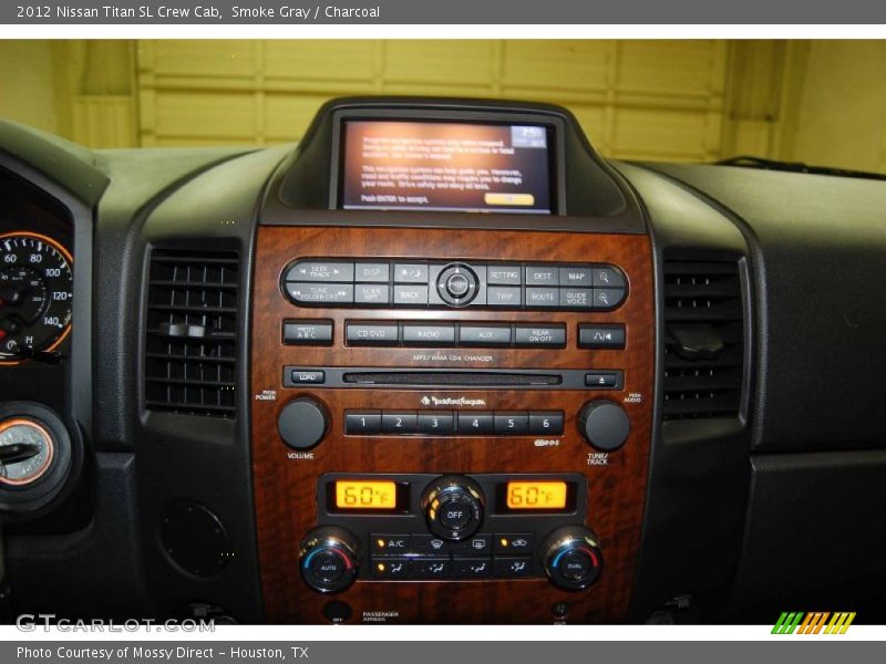 Smoke Gray / Charcoal 2012 Nissan Titan SL Crew Cab