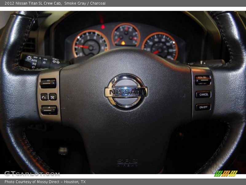 Smoke Gray / Charcoal 2012 Nissan Titan SL Crew Cab