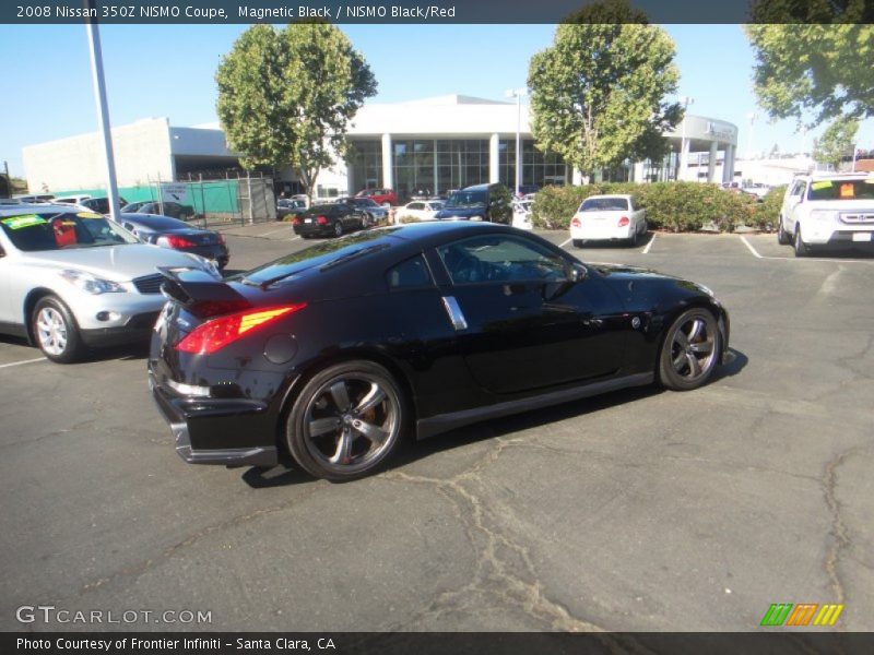 Magnetic Black / NISMO Black/Red 2008 Nissan 350Z NISMO Coupe