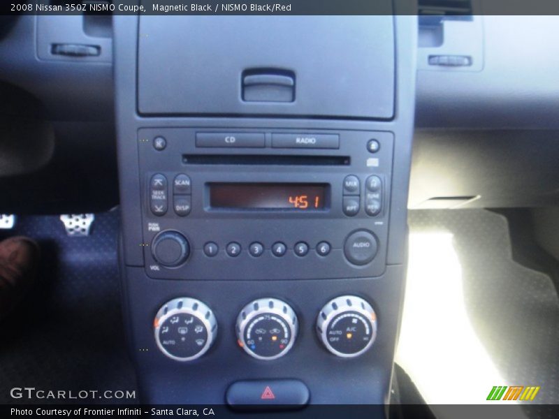 Magnetic Black / NISMO Black/Red 2008 Nissan 350Z NISMO Coupe