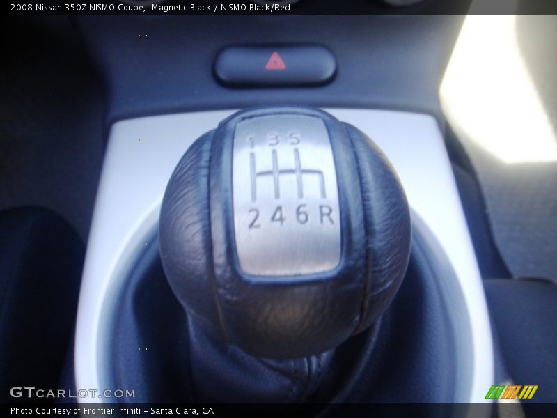 Magnetic Black / NISMO Black/Red 2008 Nissan 350Z NISMO Coupe