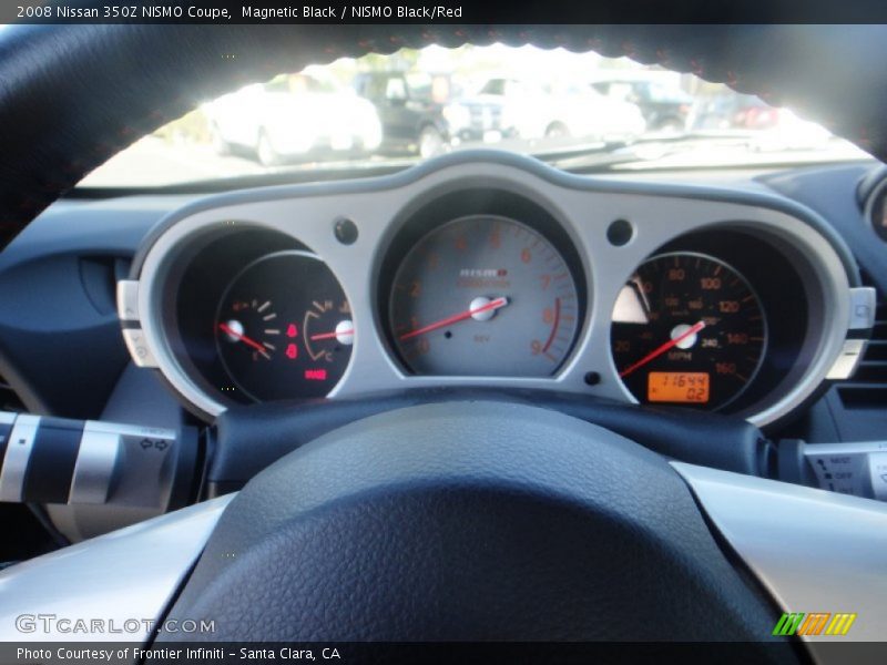 Magnetic Black / NISMO Black/Red 2008 Nissan 350Z NISMO Coupe