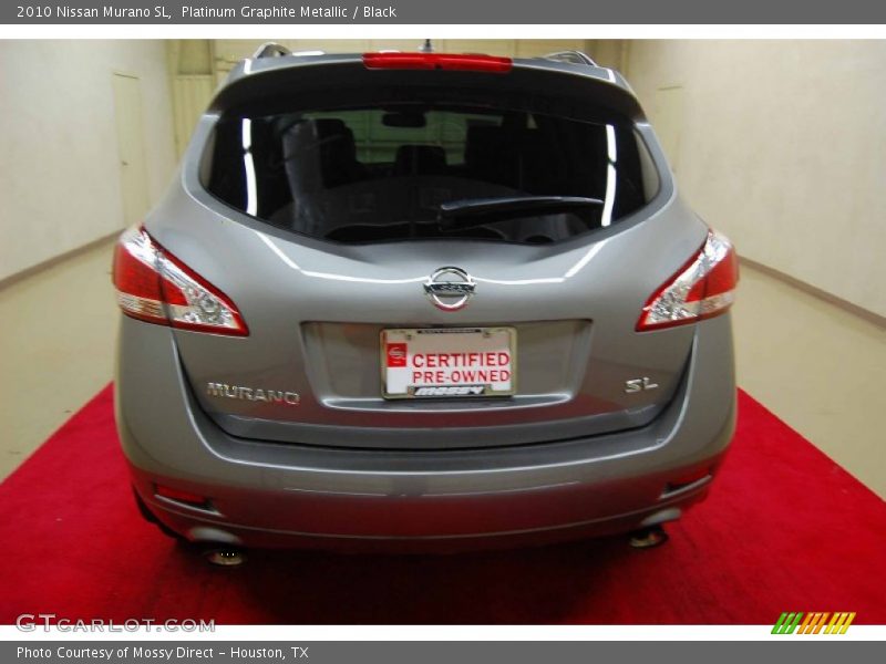 Platinum Graphite Metallic / Black 2010 Nissan Murano SL