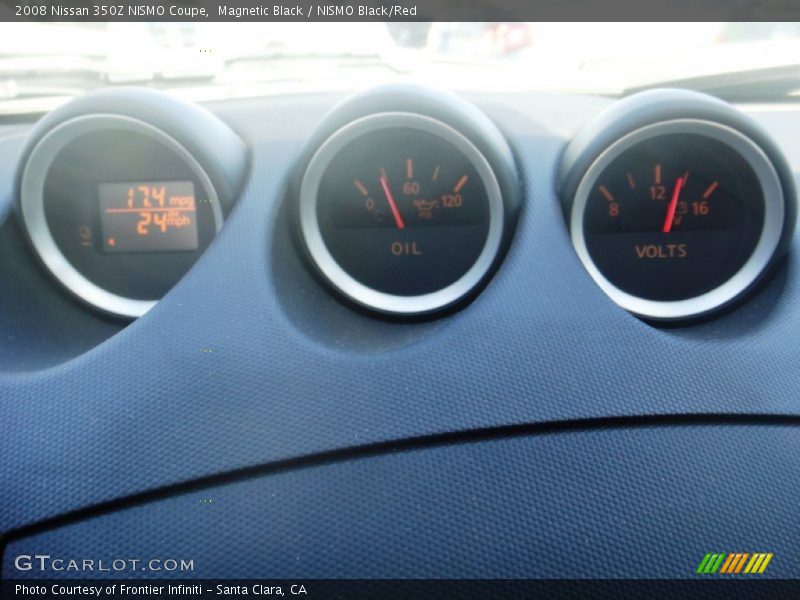 Magnetic Black / NISMO Black/Red 2008 Nissan 350Z NISMO Coupe