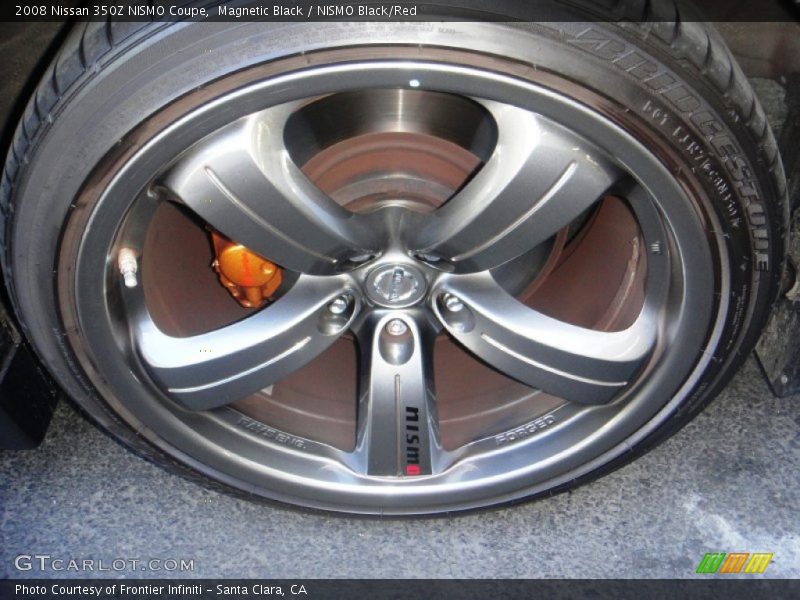 Magnetic Black / NISMO Black/Red 2008 Nissan 350Z NISMO Coupe