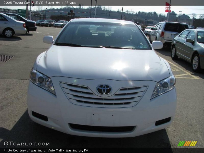 Super White / Bisque 2008 Toyota Camry LE V6