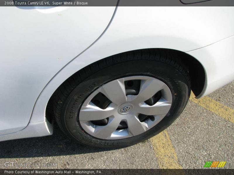 Super White / Bisque 2008 Toyota Camry LE V6